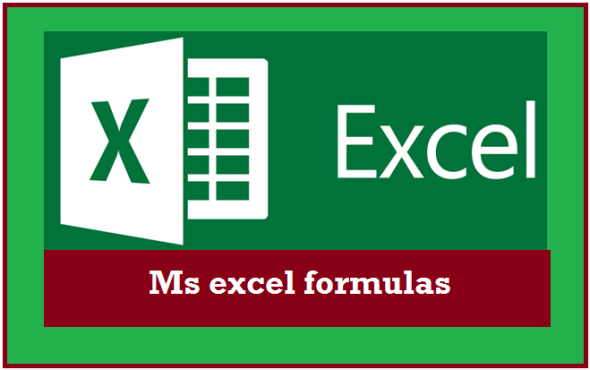 Most Important Excel Formula
